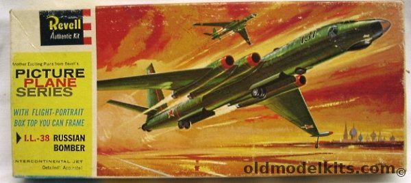 Revell 1/169 IL-38 Bison Russian Bomber -Picture Plane Series, H182-98 plastic model kit